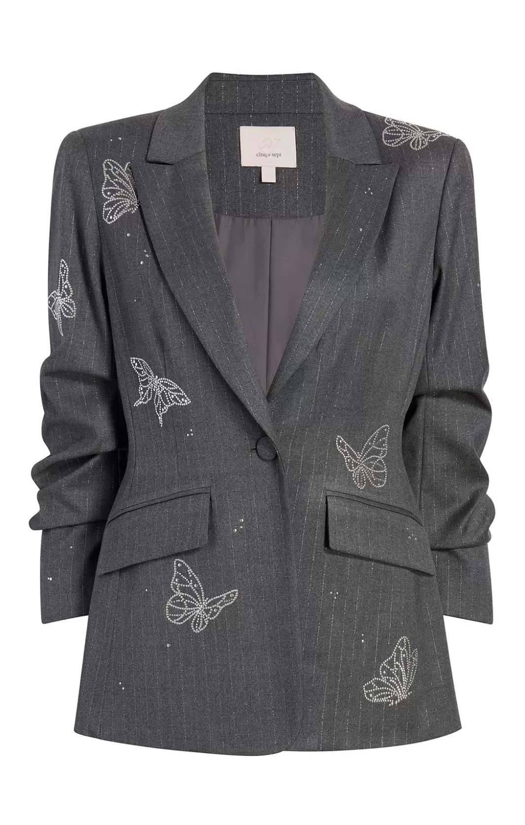 Cinq à Sept Butterflies Embroidered Joan Blazer