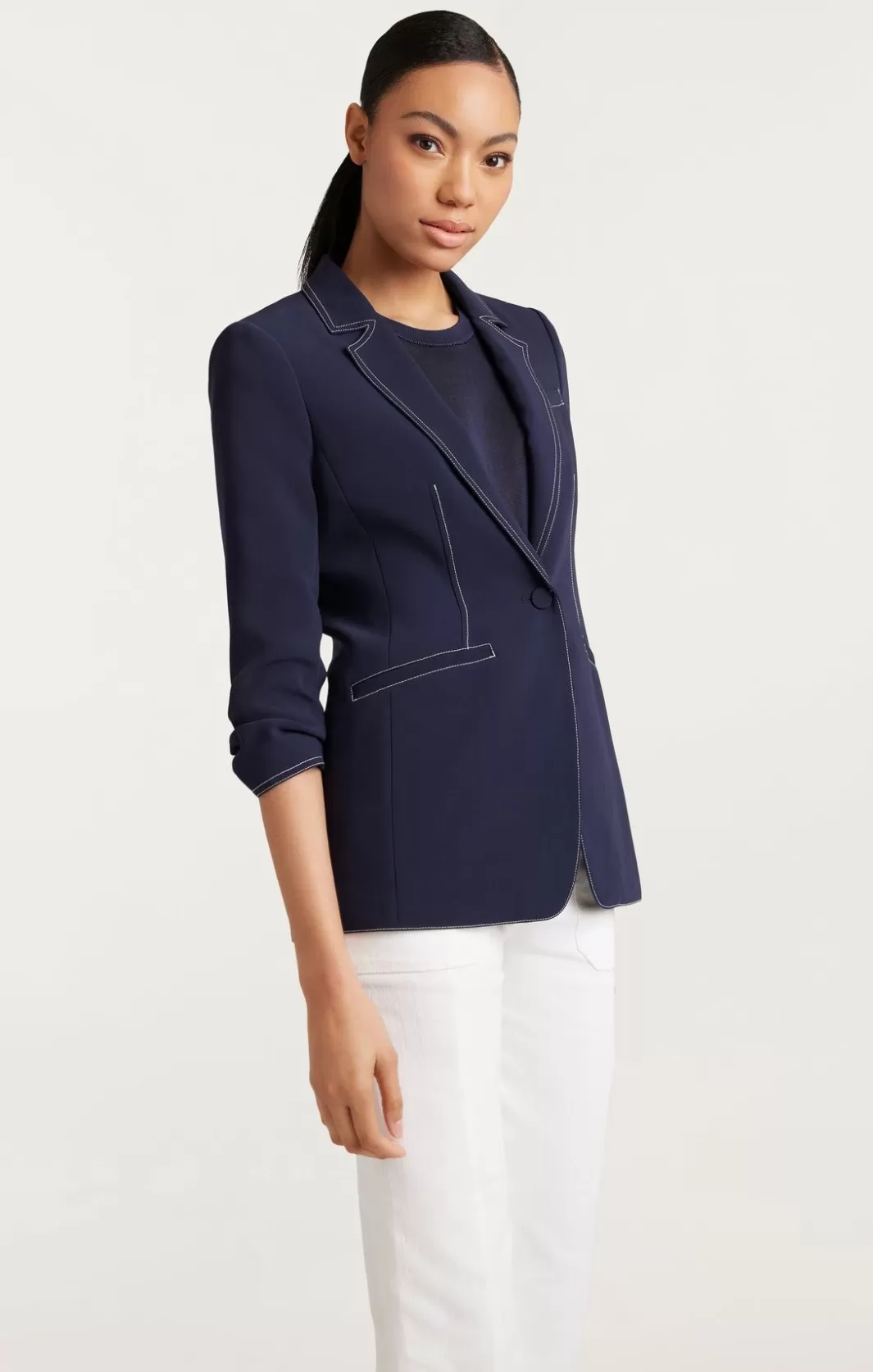 Cinq à Sept Crepe Khloe Blazer