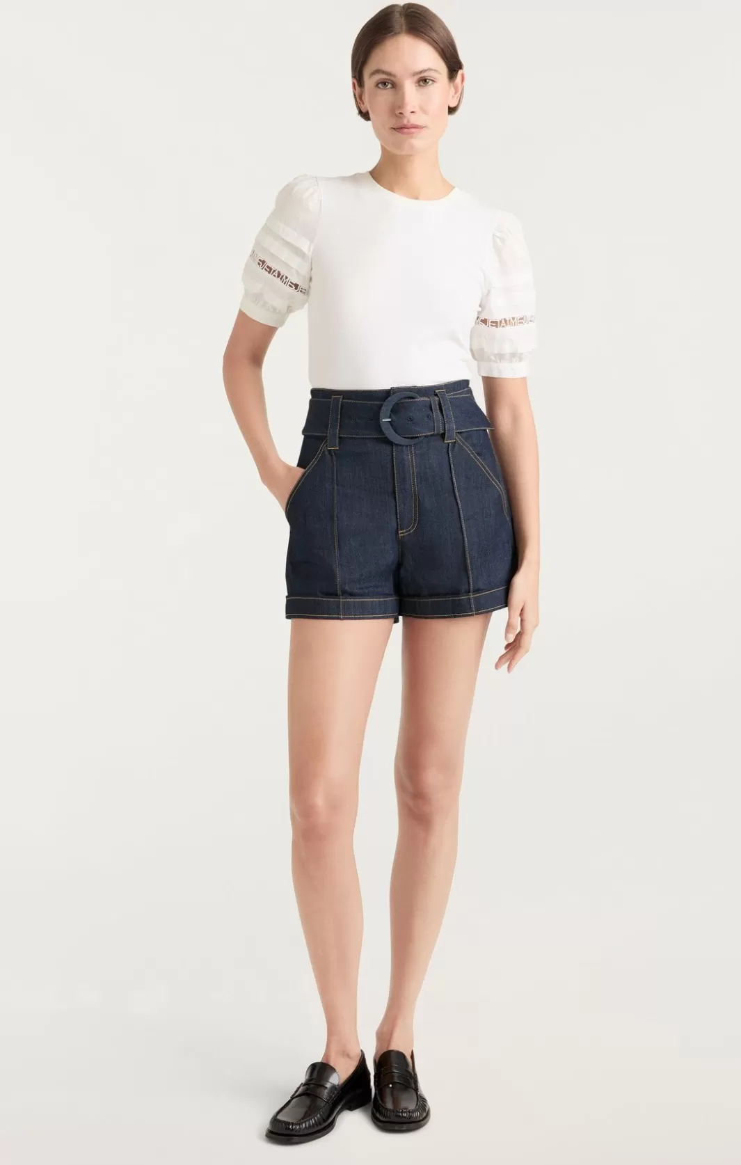 Cinq à Sept Denim Aldi Short