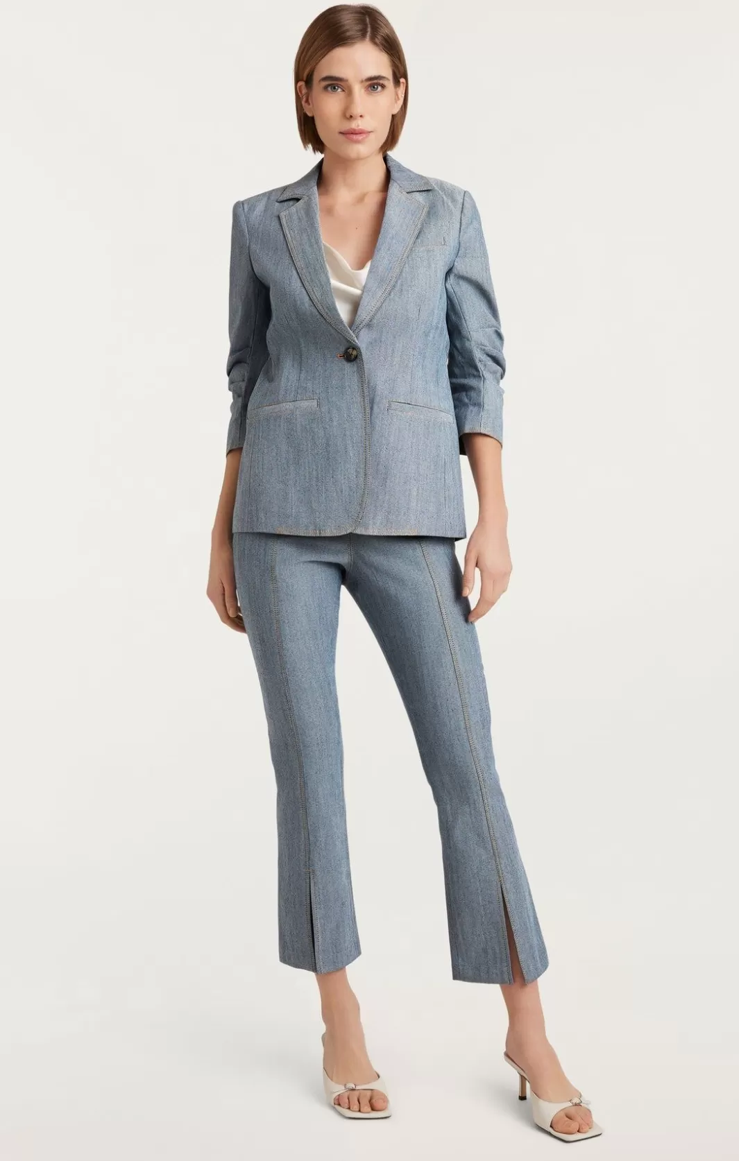 Cinq à Sept Denim Khloe Blazer