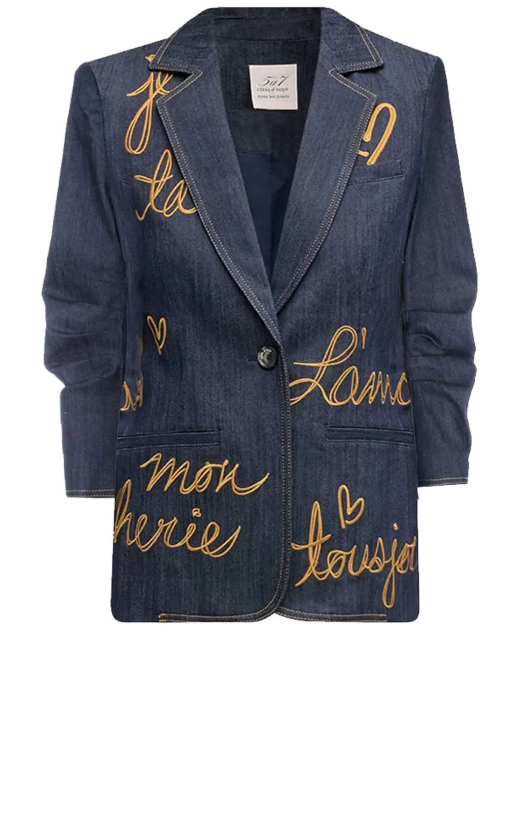 Cinq à Sept Denim Lamour Khloe Blazer