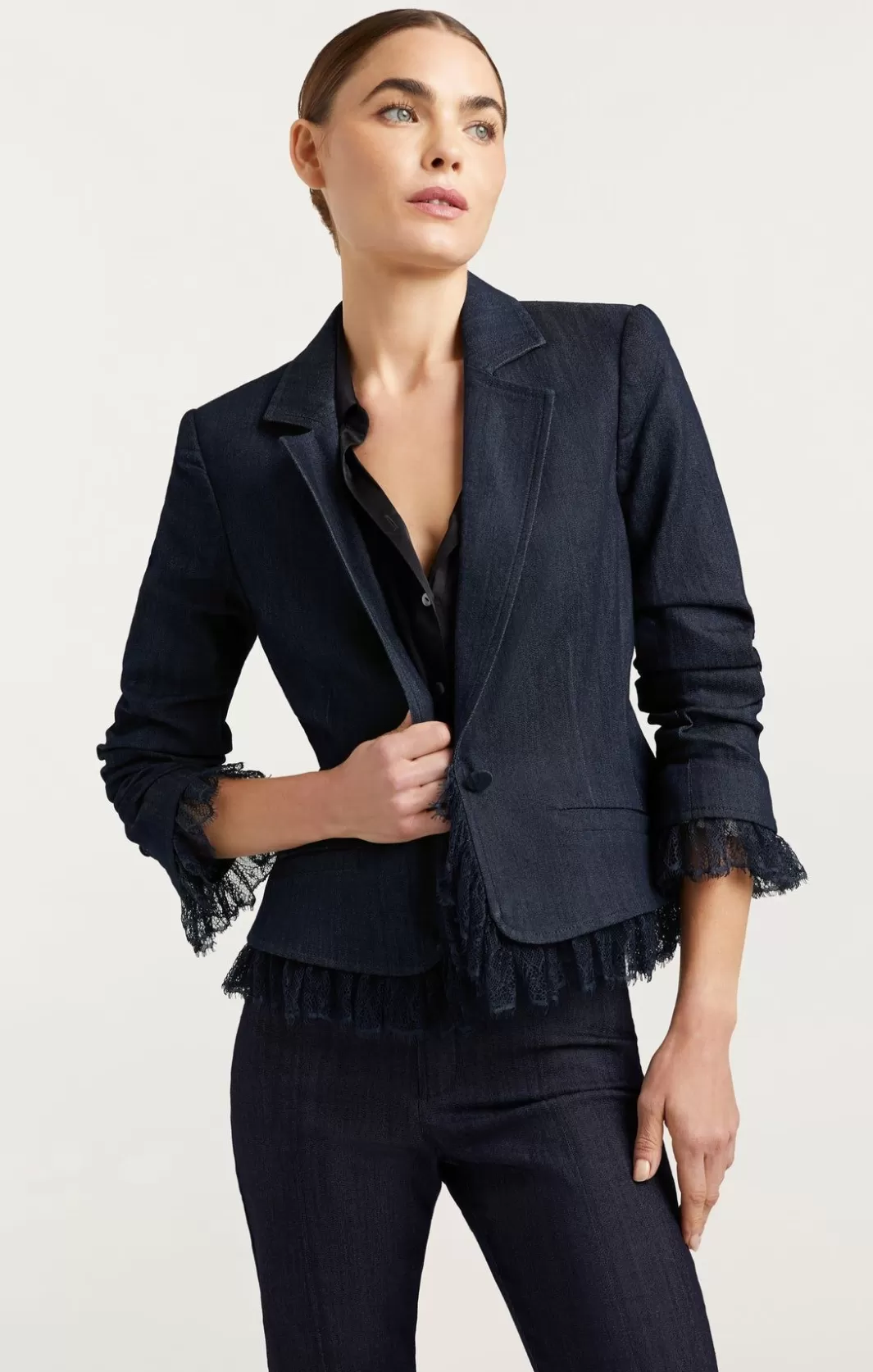 Cinq à Sept Denim Le Petit Roxie Blazer