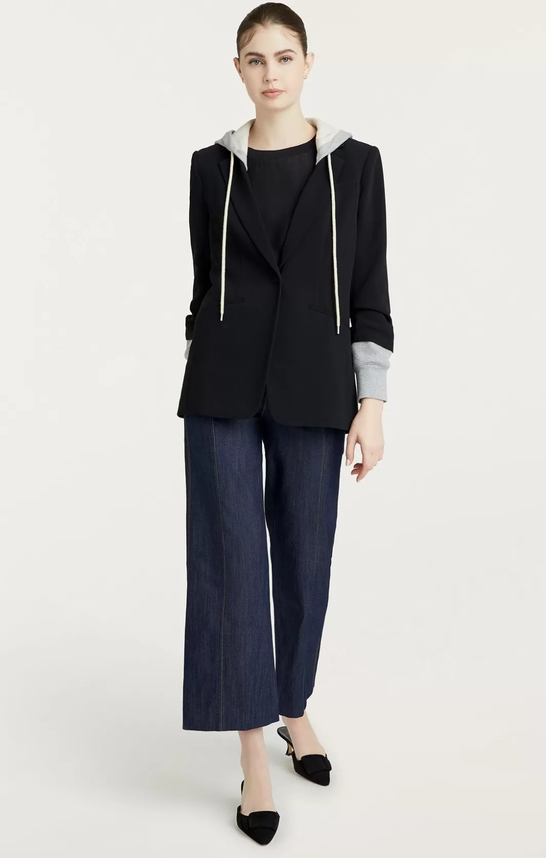 Cinq à Sept Hooded Khloe Blazer