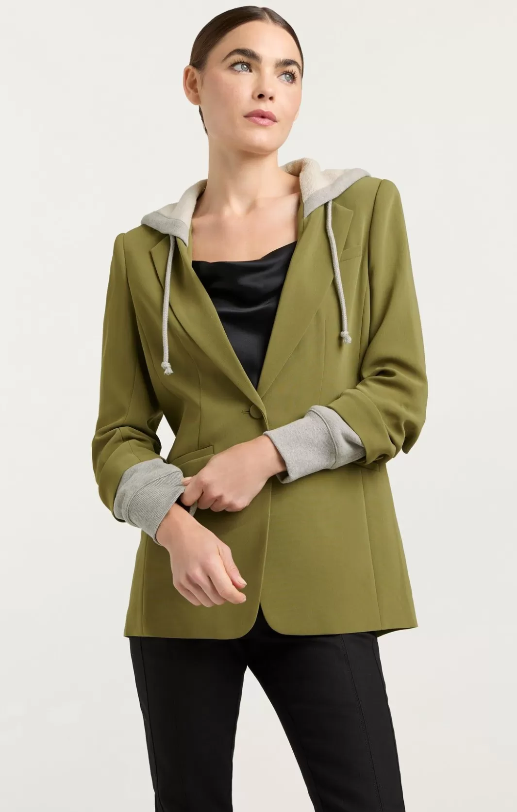 Cinq à Sept Hooded Khloe Jacket