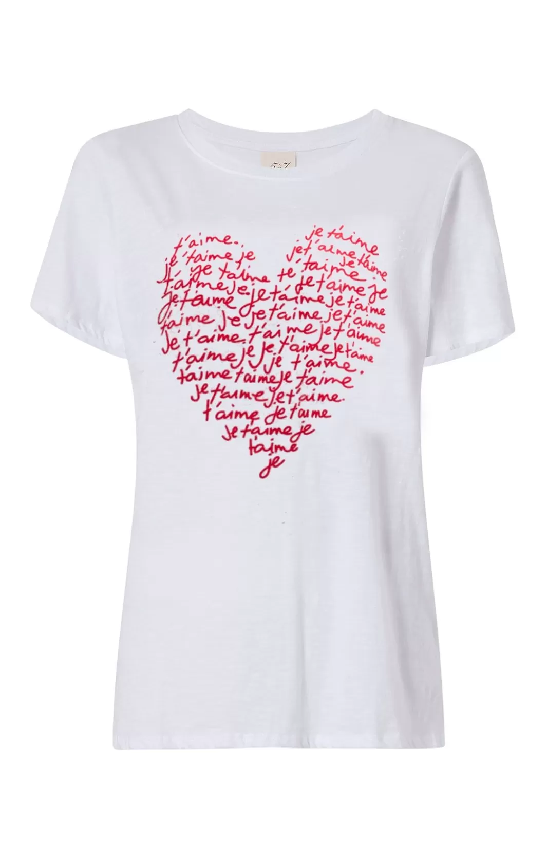 Cinq à Sept Je T'Aime Heart Tee