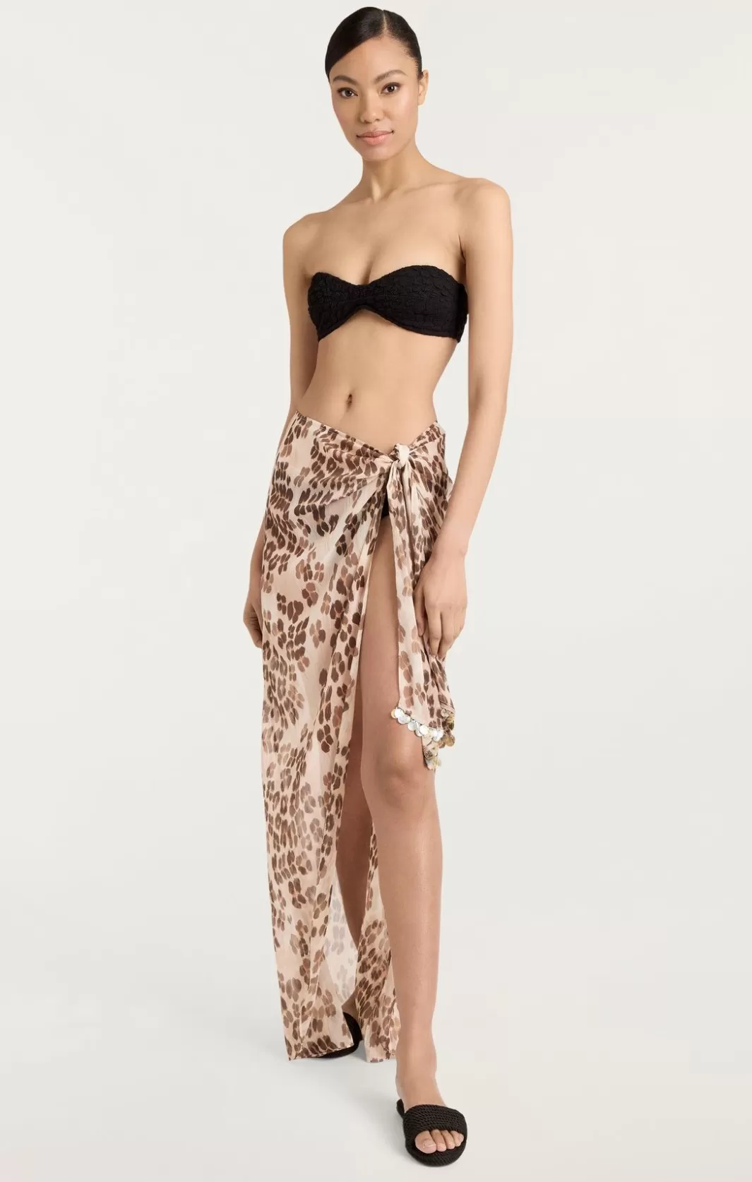 Cinq à Sept Leopard Janessa Sarong