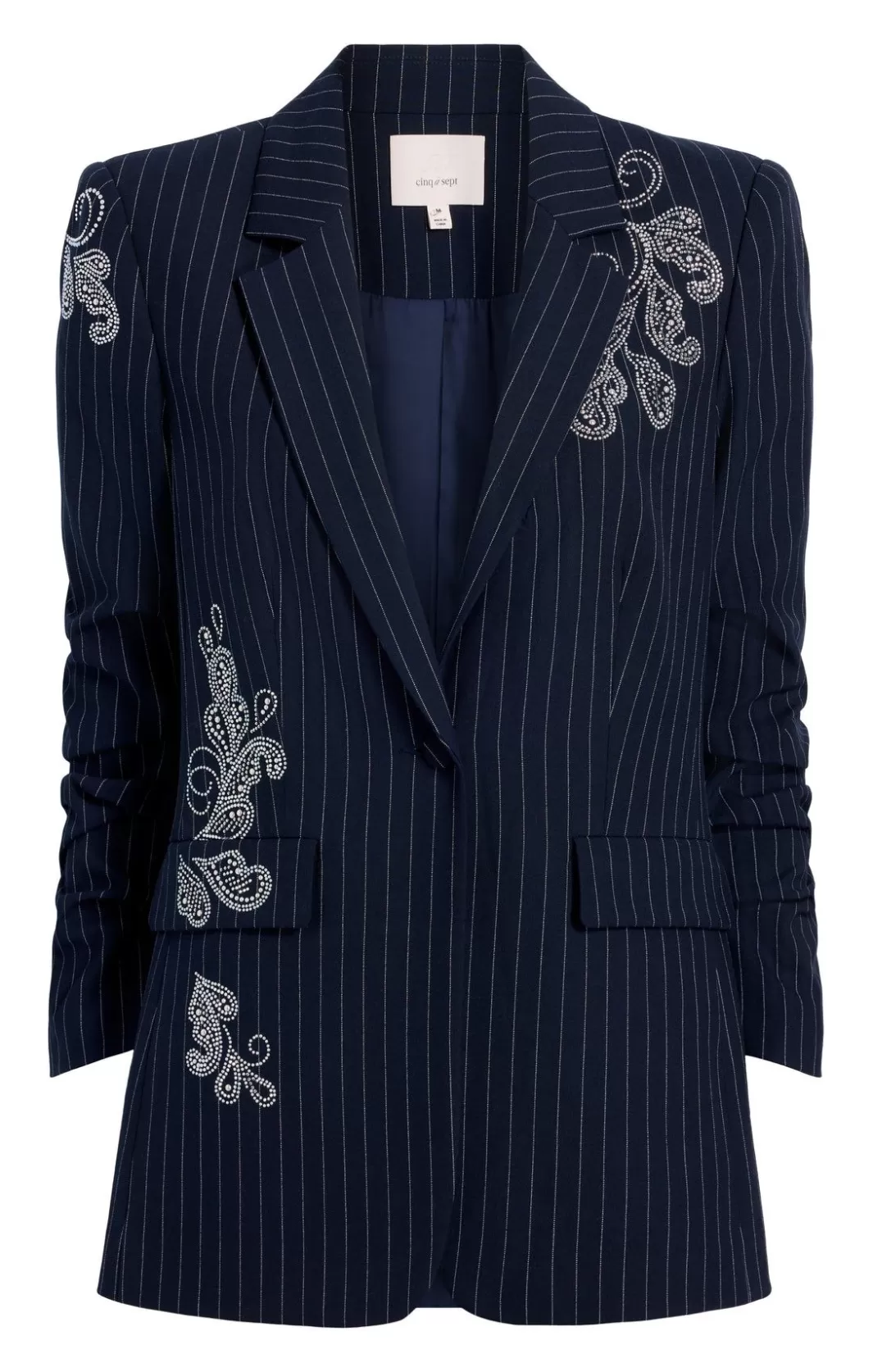 Cinq à Sept Paisley Pinstripe Khloe Blazer