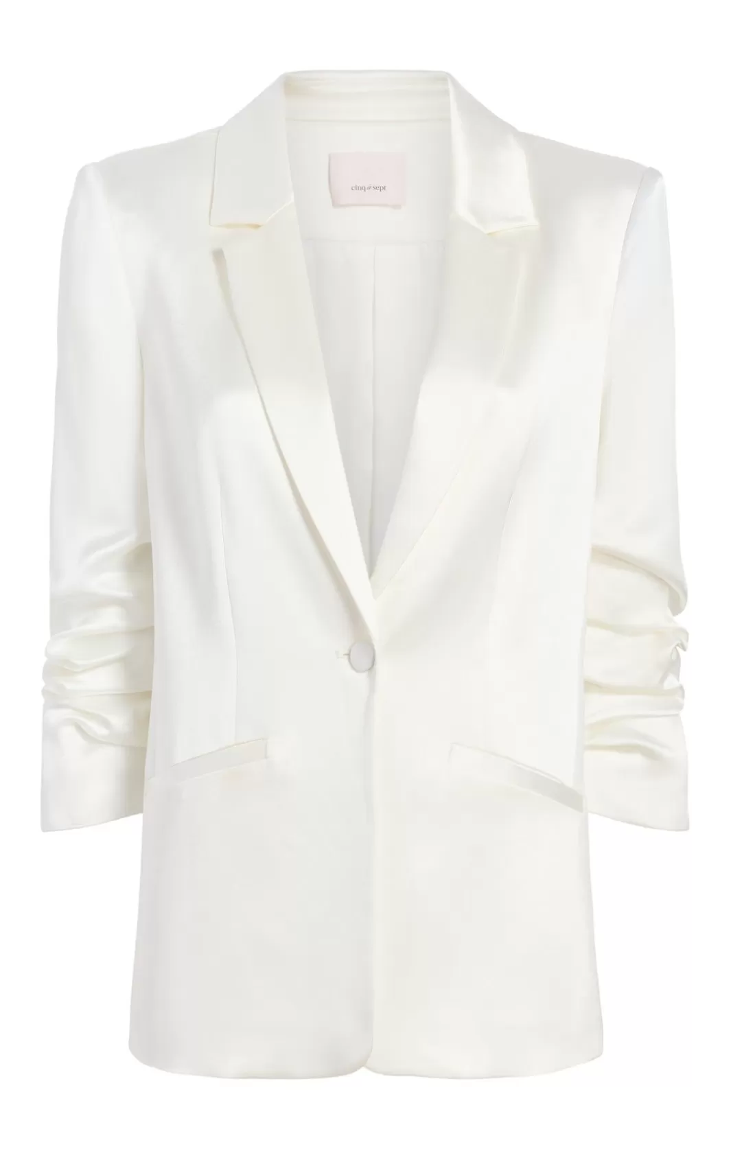 Cinq à Sept Satin Kylie Blazer