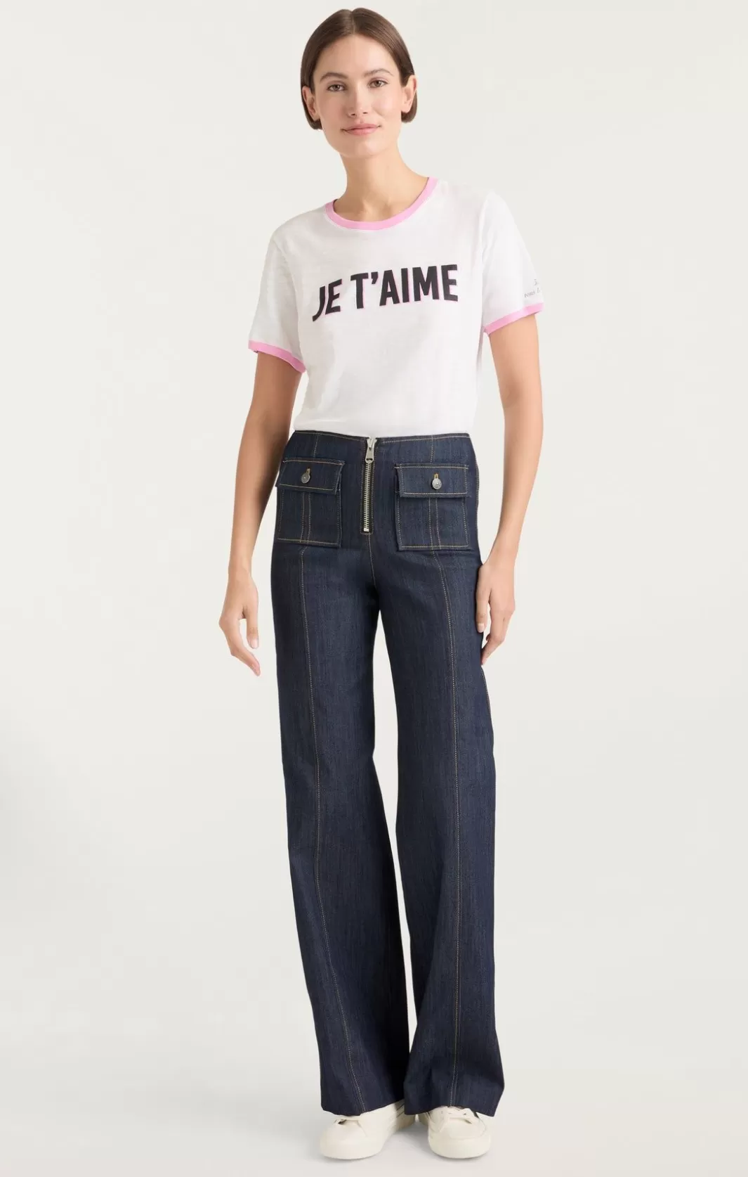 Cinq à Sept Two Tone Je T'Aime Tee